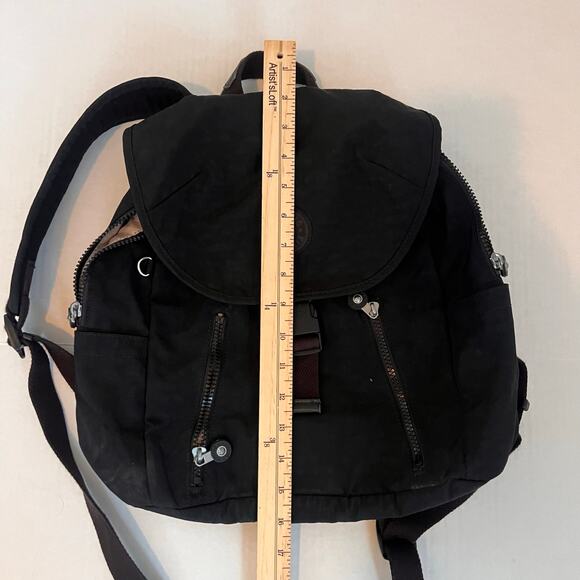 Kipling Zakaria medium backpack in black Lightweight - Picture 9 of 9